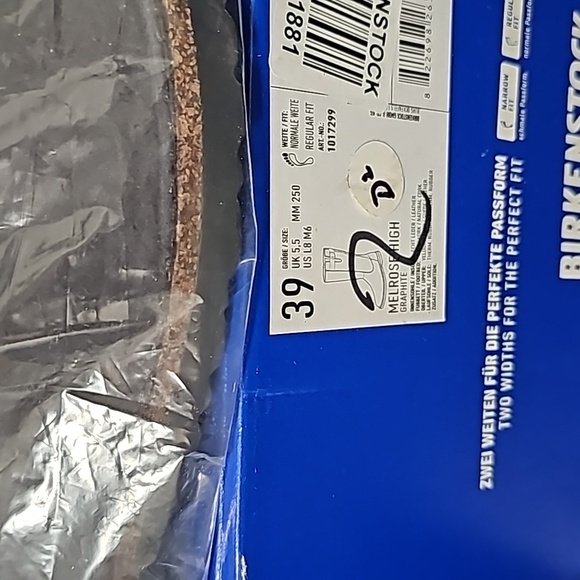 Melrose High Birkenstock Boots Grphite Suede 39 - Picture 2 of 3